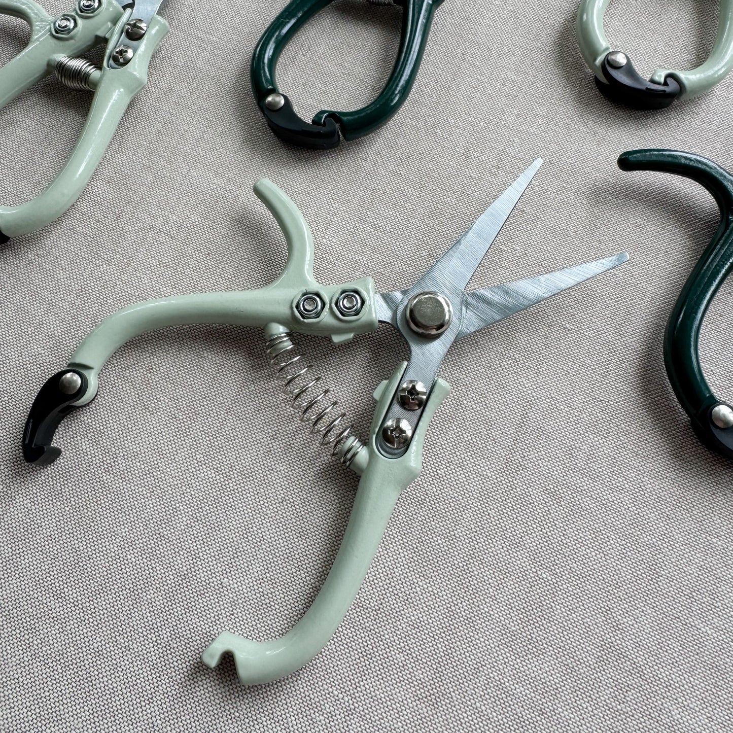 Moss Green Mini Pointed Garden Shear