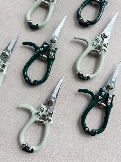 Moss Green Mini Pointed Garden Shear