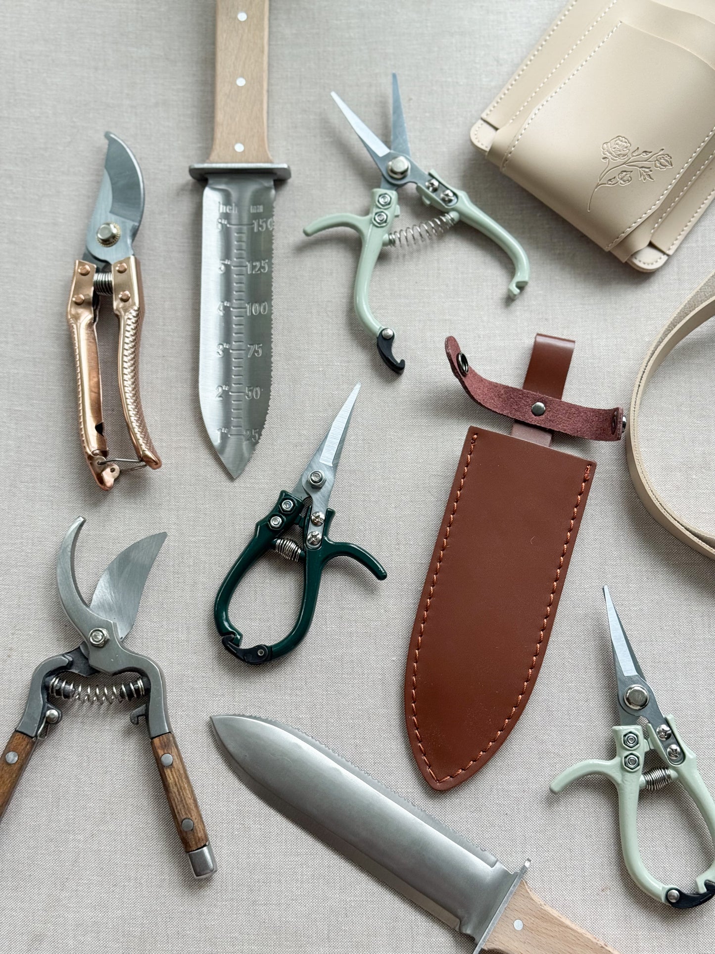 Forest Green Mini Garden Secateur