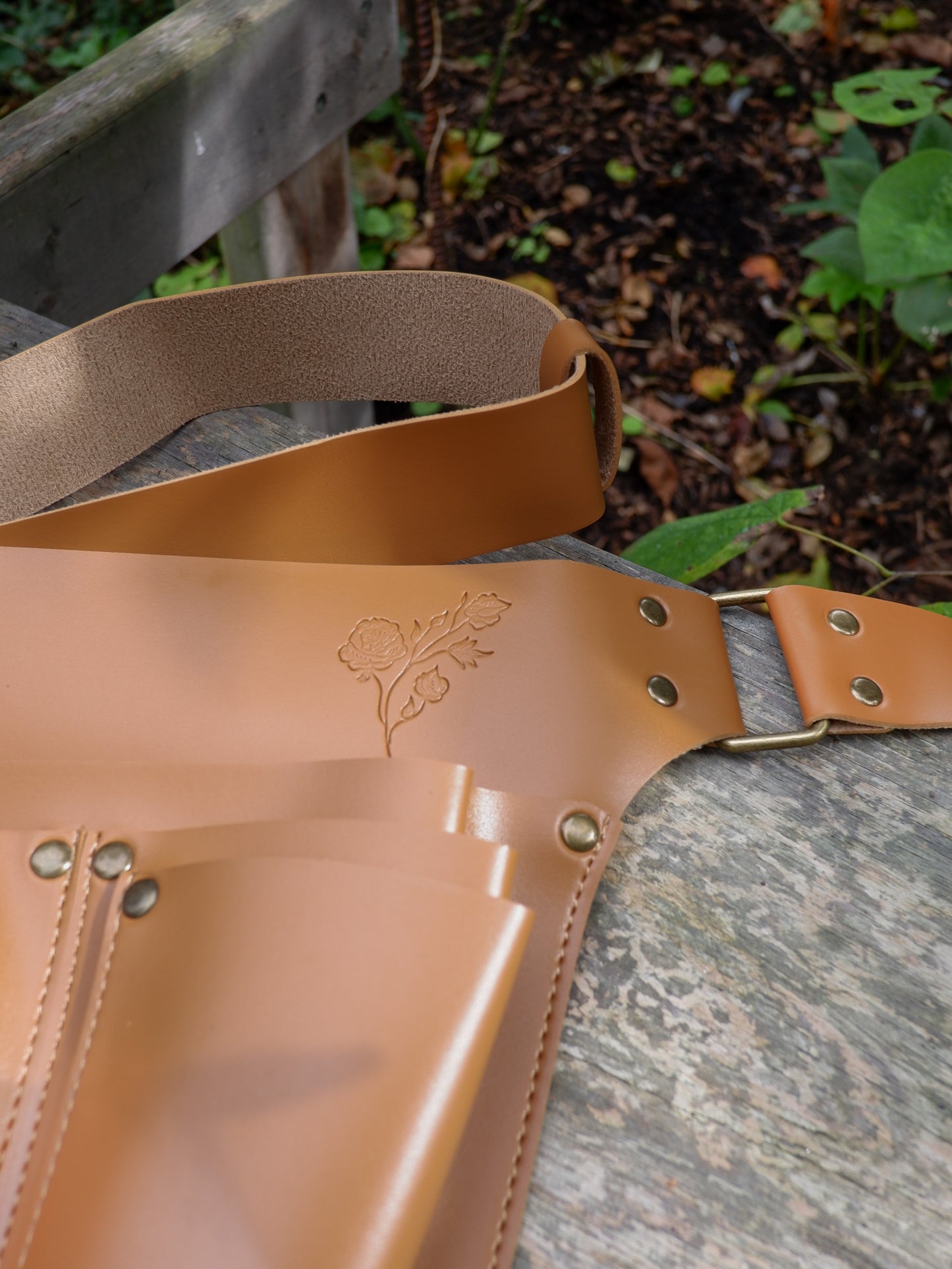 Vegan Leather Garden Tool Belt