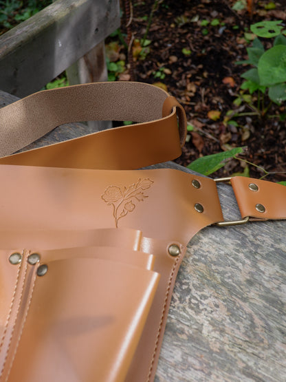 Vegan Leather Garden Tool Belt