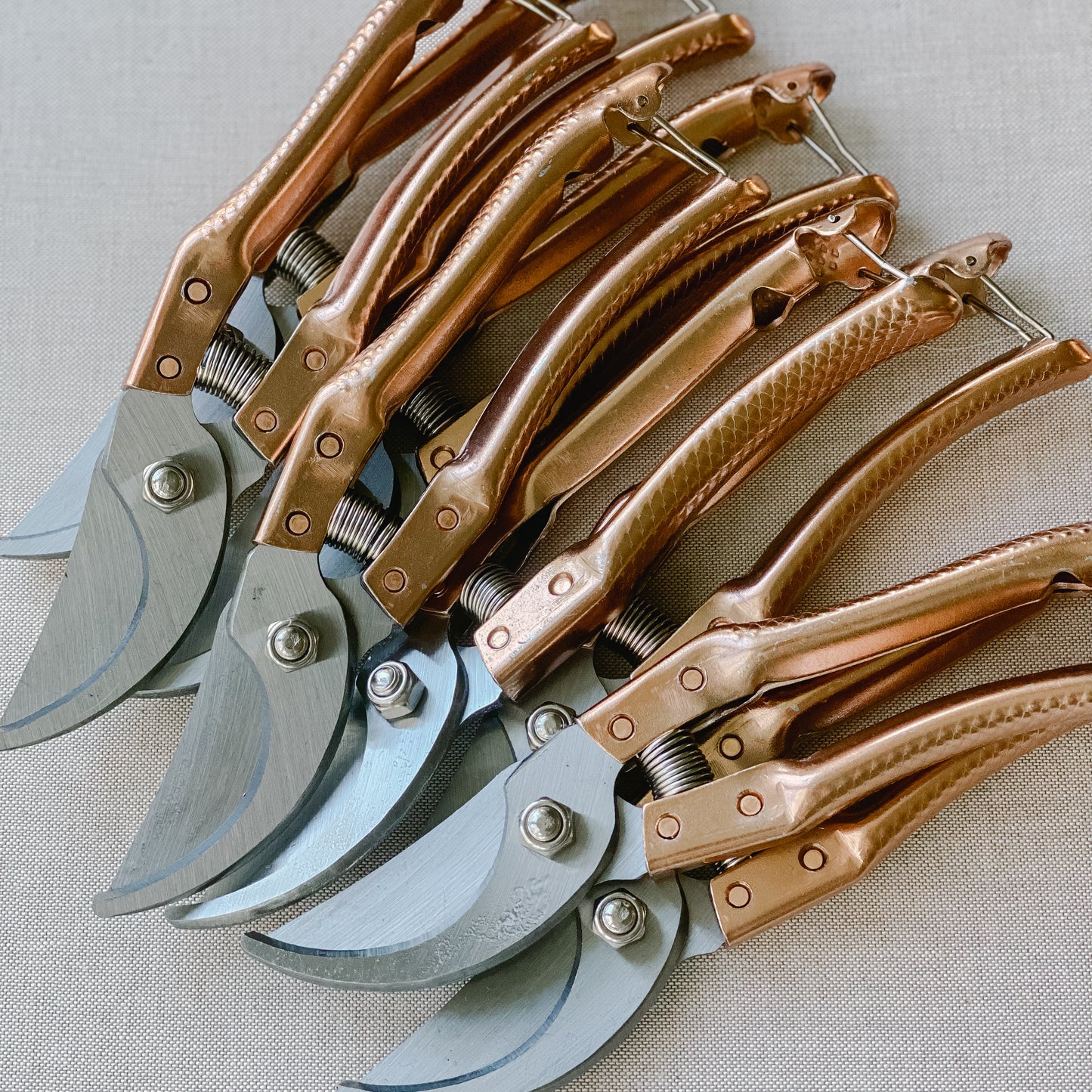 Copper Handle Garden Secateurs