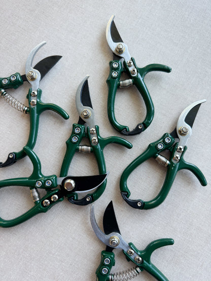 Forest Green Mini Garden Secateur