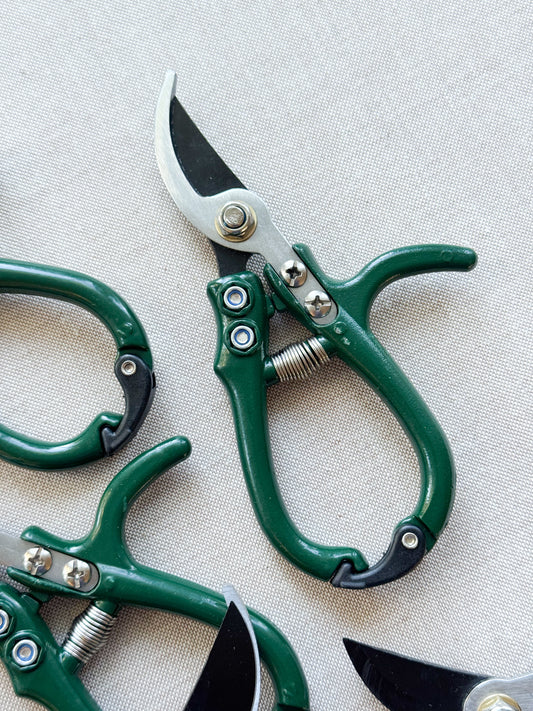 Forest Green Mini Garden Secateur