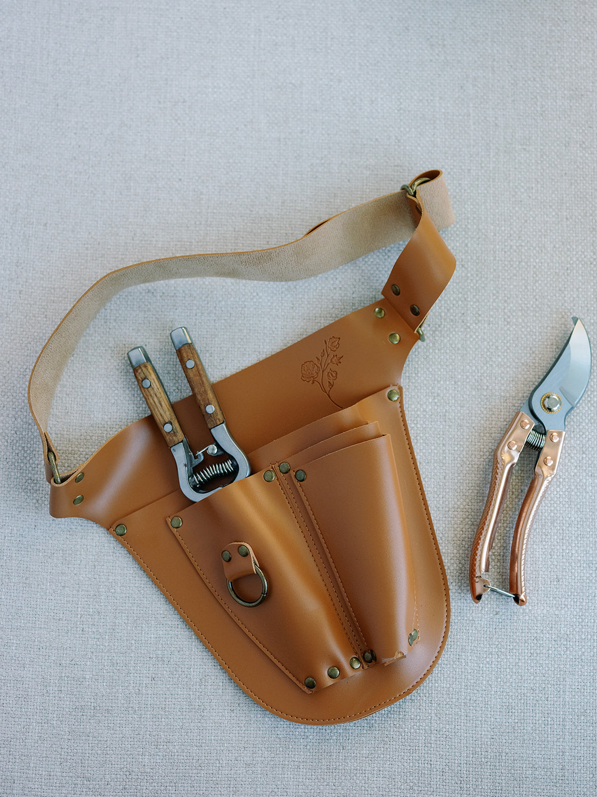 Vegan Leather Garden Tool Belt