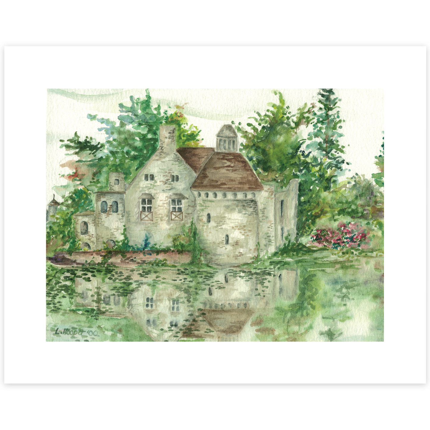 Scotney Castle Print