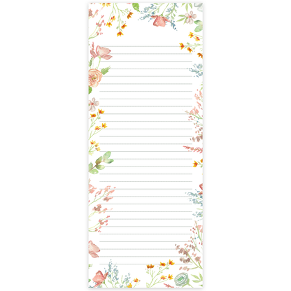 Floral Notepad