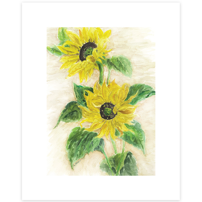 Sunflower Print