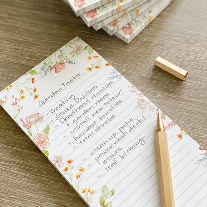 Floral Notepad