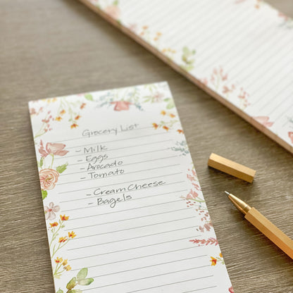 Floral Notepad