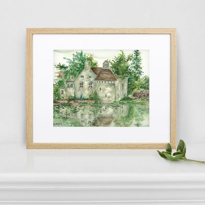 Scotney Castle Print